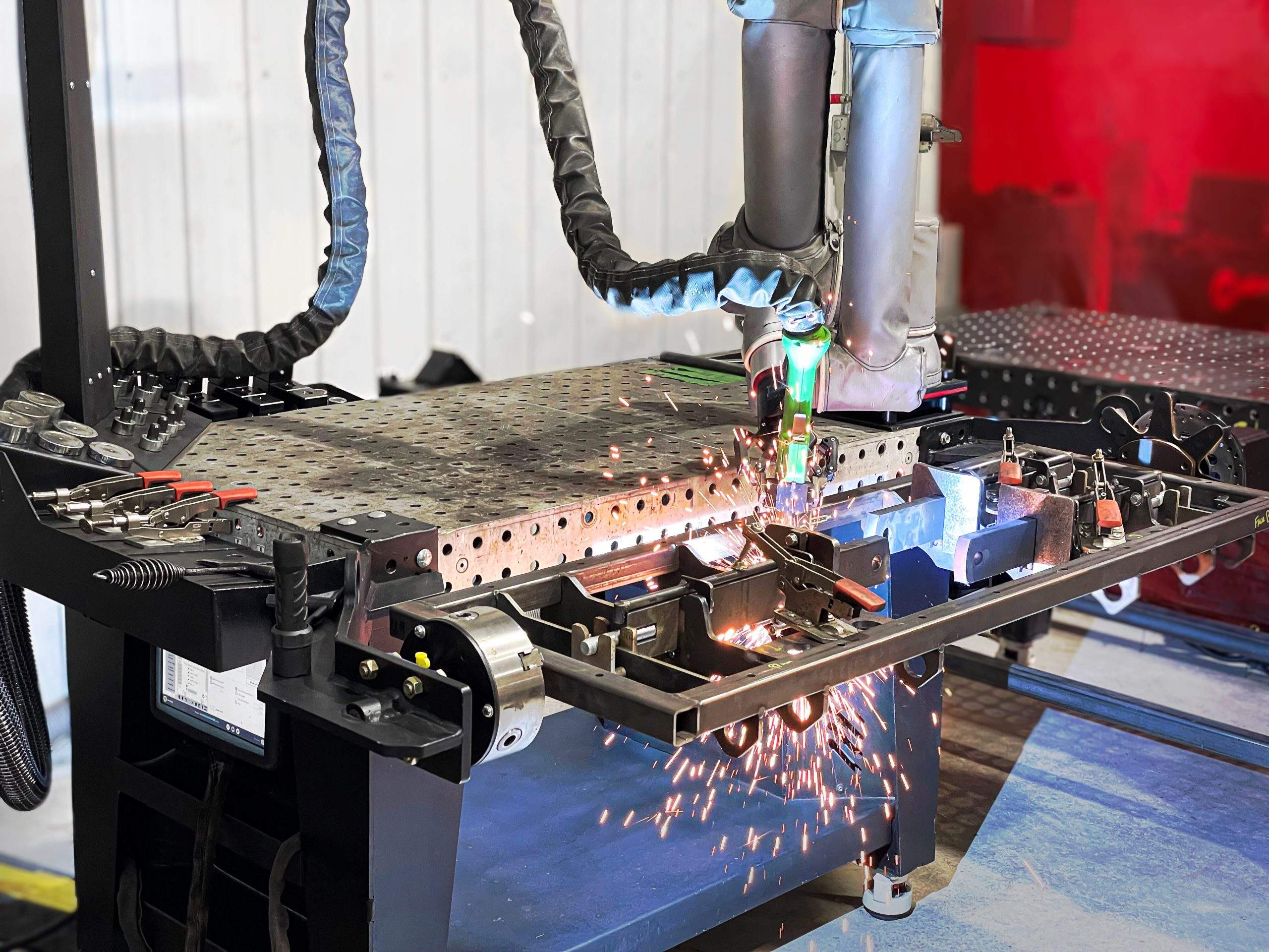 Weld positioner Welding every position